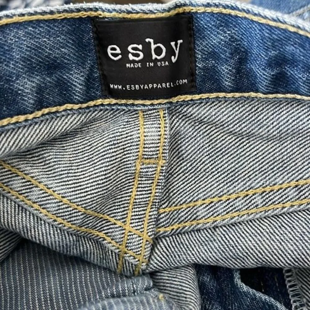 esby Lindsey Jean Decade Wash Front Seam Jeans - Picture 8 of 11